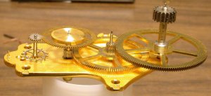 Atmos Clock 528 gears visible