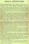 1950 Revere Telechron electric clock setup instructions