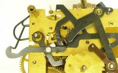 Schatz Royal Mariner clock how the levers engage