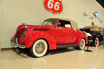 1938 Ford DeLuxe Convertible Club Coupe car