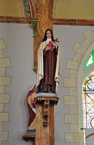 Catholic statue