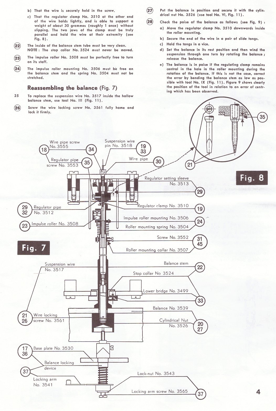 parts list for Atmos clock