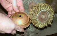brass wire wheel for cleaning brass