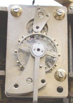 escapement platform from a Chinese carriage clock