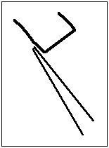 escape wheel tooth against pallet locking face