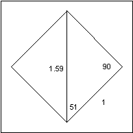 drawing to calculate angle in an escapement