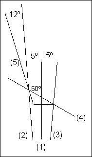 drawing the escape wheel tooth