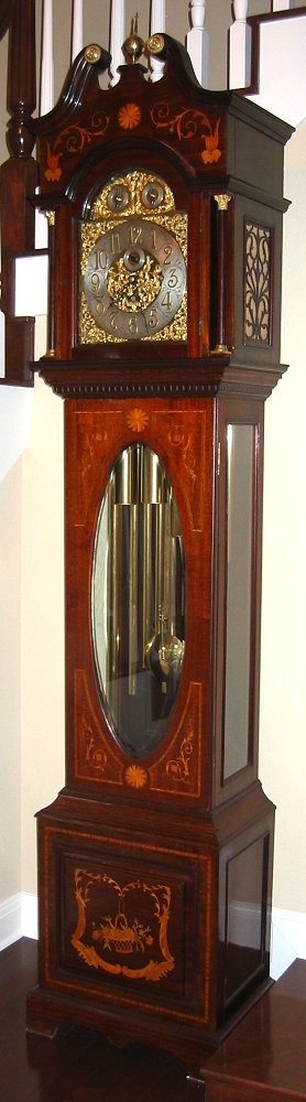 Elliot tubular bell clock