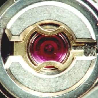 watch balance jewel with an Incabloc protection spring