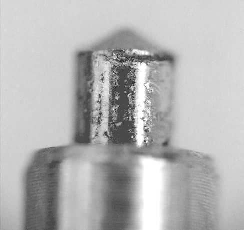 pitted pivot from a clock