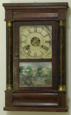 Seth Thomas clock the completed clock from 1846