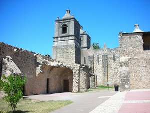 ruins of the Missions of San Antonio Texas