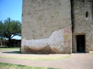 Mission of San Jose in San Antonio Texas how it once looked