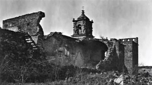 Mission of San Jose in San Antonio Texas how it once looked