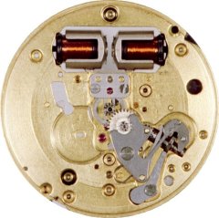 Accutron calendar gears removed