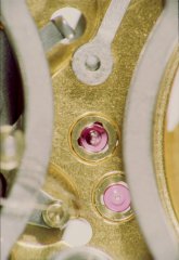Accutron index wheel removed