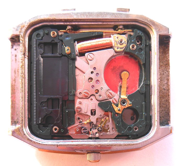 watch circuit board removed