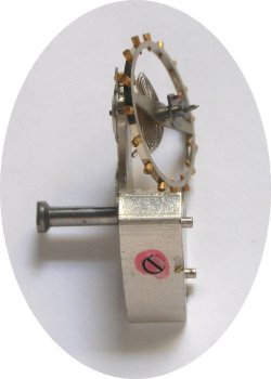 Russian Mig clock balance wheel