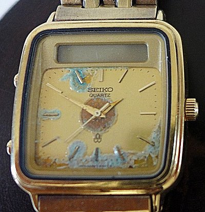 watch dial ruined