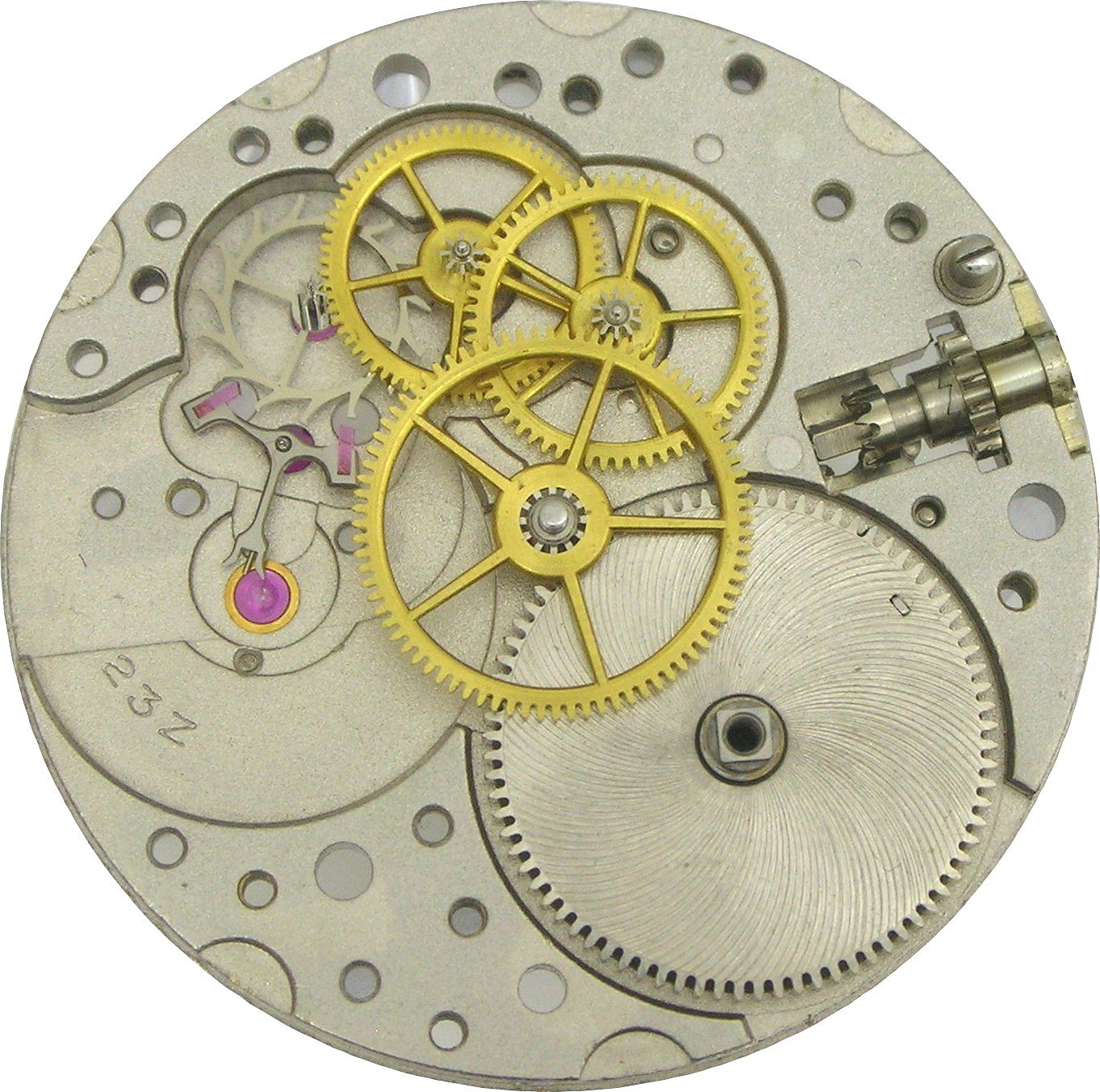 Longines 23Z gears visible
