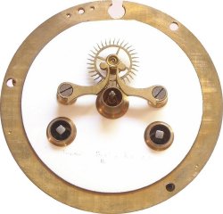 inner layer of French clock enamel dial