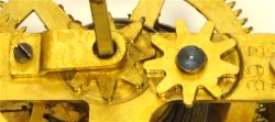 Seth Thomas 89 clock stopworks to prevent overwinding