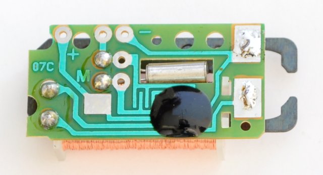 soldering onto the circuit board