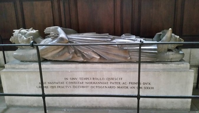 Rollo the Viking grave